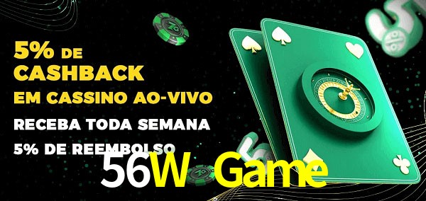 Promoções do cassino ao Vivo 56W Game